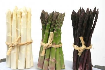 Asperges in die kleuren