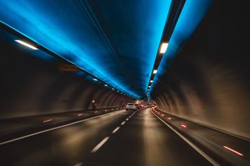 Tunnels kunnen sneller tot ongelukken leiden
