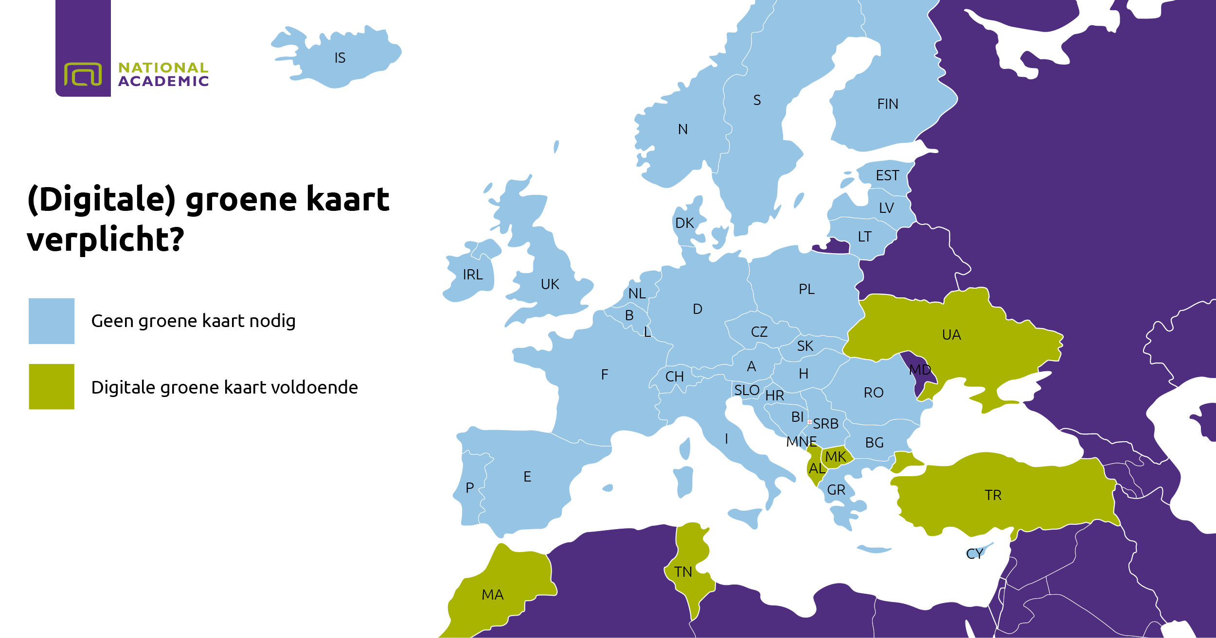IVB Groene Kaart NA 0625 Groene Kaart NA 0625