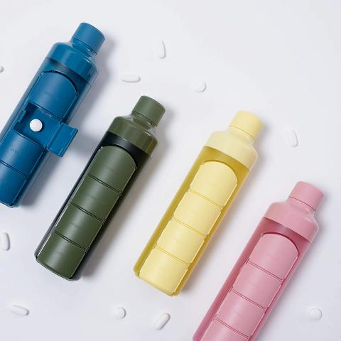 YOS Bottle: Waterfles en pillendoos in één